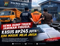 Polres Metro Tuntaskan Kasus Fidusia Rp245 Juta, Tersangka Kini Ditahan